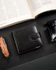 Men's Leather Wallet RM-01L-BDF-BL-9960 Black