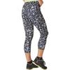 adidas All-Over Print Elastic Waist Leggings Women Leggings Black AB7123