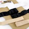 Meetee 1-5Meters Elastic Band 25/30mm Non-Slip Silicone Rubber Bands for Bra Underwear Clothes DIY Sewing Material Accessories