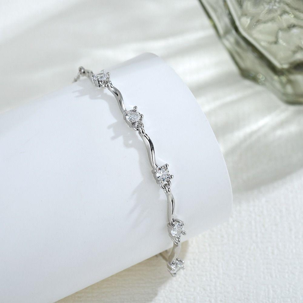 2pcs Adjustable Couple Bracelets Thin Light Luxury Bracelet  Wedding Anniversary