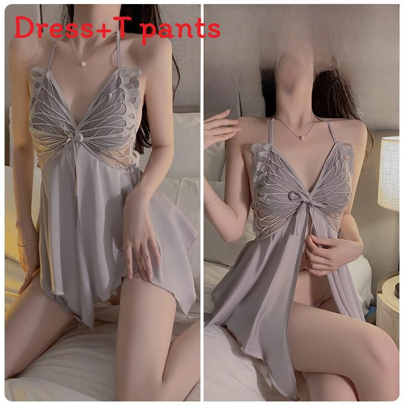 Satin Camisole Sleepwear With Irregular Hem And Breathable Fabric For Relaxation