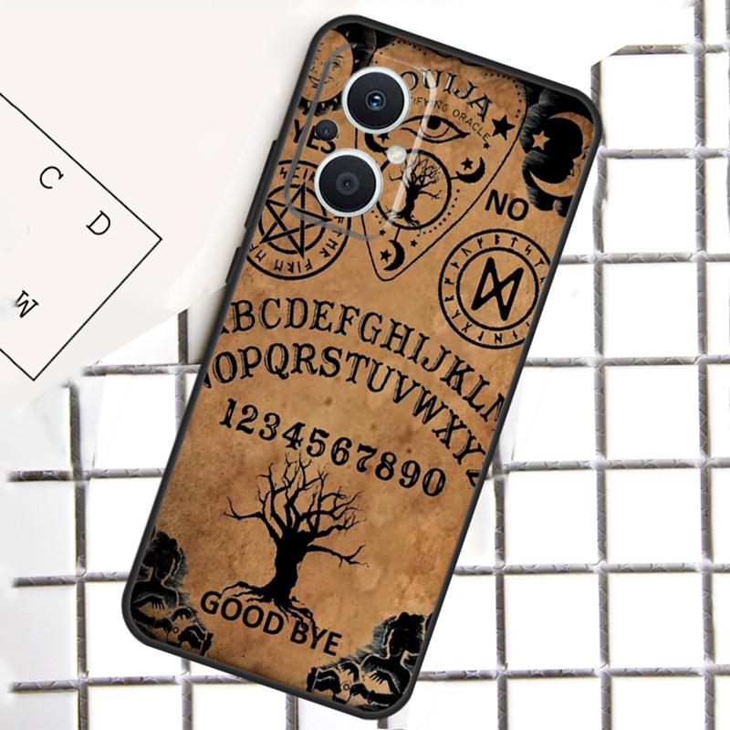Ouija Board Cover For OPPO Reno 7 6 4 5 8 Lite 8T 4Z 5Z 10 Pro OPPO Find X5 Lite X3 X2 Neo X6 Pro Case
