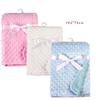 Autumn Winter Fleece Blankets for Babies Newbown Baby Swaddles Muslin Blanket Infant Baby Bedding Sets Thermal Fleece Towels