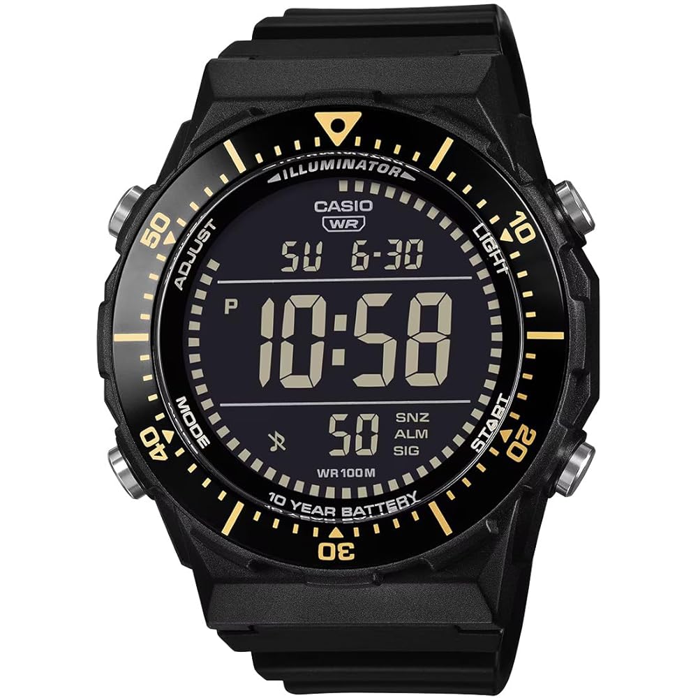 Casio AE-1700H Standard Digital Watch 10 Bar Water Resistant Alarm Timer Stopwatch Black
