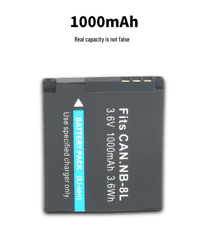 NB8L Battery for Canon A3000, A3100IS, A3200, A3300, A2200 Cameras