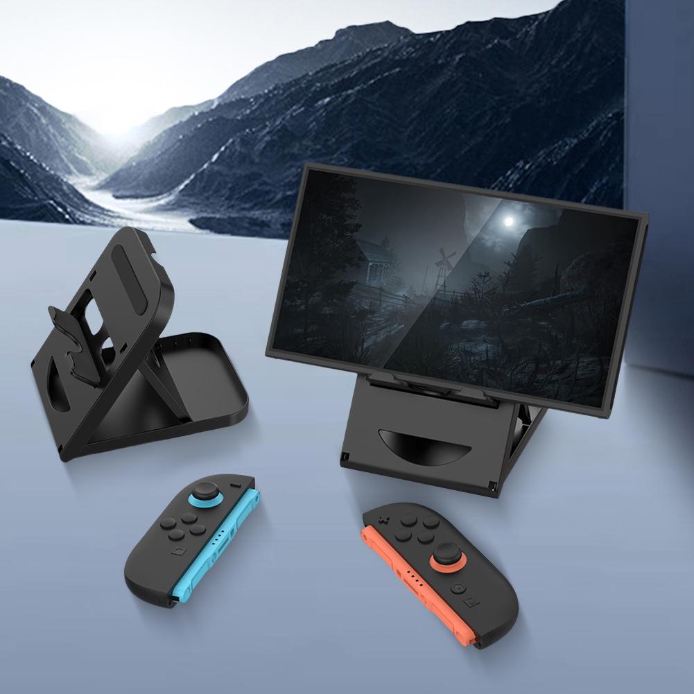 For Switch 2 Foldable Base Stand Holder Console Display Rack Multi-angle Bracket Desktop Holder for Nintendo for Switch/OLED