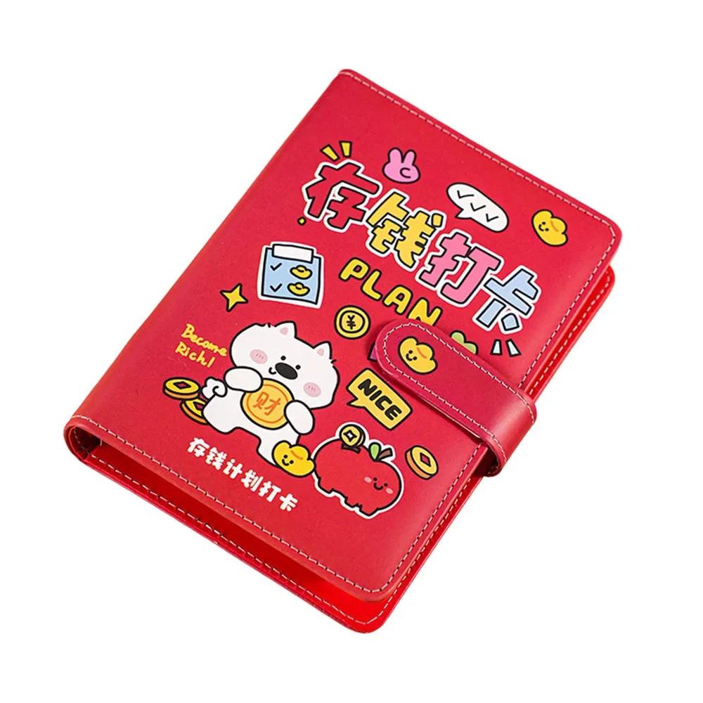 Puppy 100 Envelopes Money Saving Challeng Save Money Waterproof Savings Challenges Sheets Large Capacity Savings Challenges Book