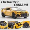 AABKB1 1:24 Chevrolet Camaro ZL1 Pony Car Alloy Metal Diecast Model Car High Simulation Collectibles Sound And Light Children Toy Car