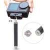 Metal 1/4 Female Thread Extension Rod for Photography Equipment with 1/4 to 3/8 Screw Adapter 10/20/30cm Length Option