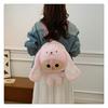 Cute Babythree Elephant Fox Panda Rabbit  Animal Costume Cartoon Plush Backpack