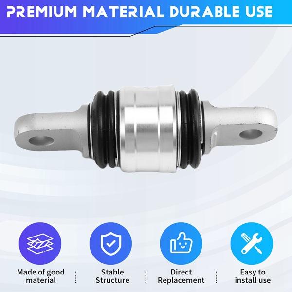 Rear Suspension Upper Arm Bushing 1420427-00-B for Tesla Model X/S Rubber Tie Rod Sleeve Replacement Auto Parts