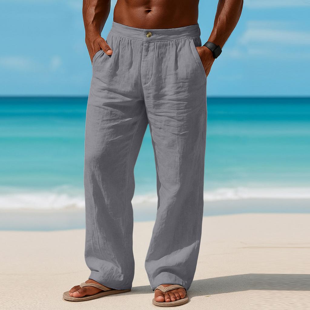 Herren Sportliche Freizeit-Jogginghose Leichte Wanderhose Outdoor-Hose