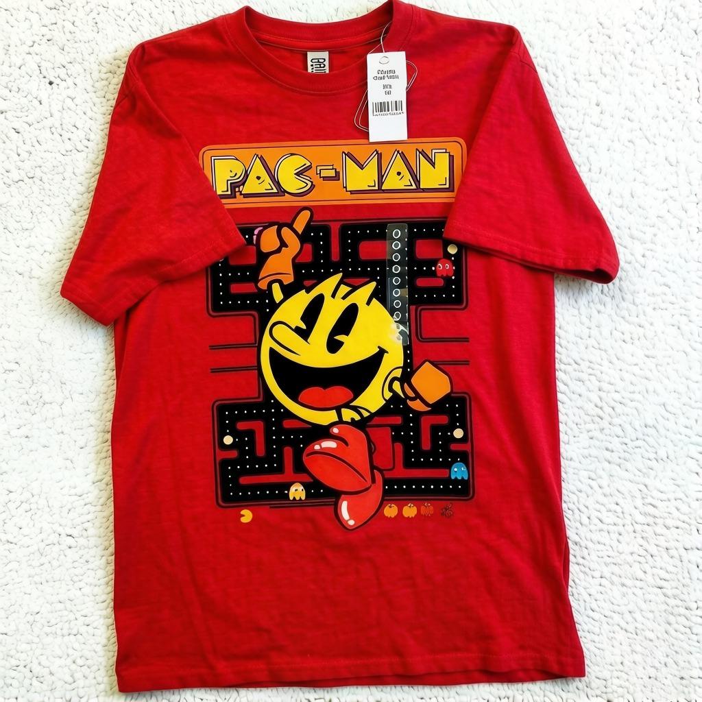 Brisco Brand PacUnisex Game Board Pattern Tshirt PacUnisex Highquality Fashionable Trendy Versatile Suitable for All Seasons