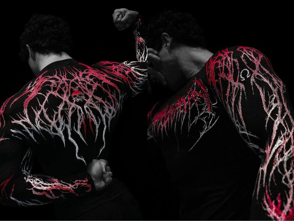 Breathedivinity 2025 Venom Fitness Schnelltrocknendes Unisex Langarm Kompressionsshirt