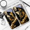 Schmetterling auf dem Ast Für Samsung A 31 32 A33 A34 35 14 A15 13 A16 25 26 50 52 53 54 55 56 70 71 72 73 Goldene Glas Handyhülle