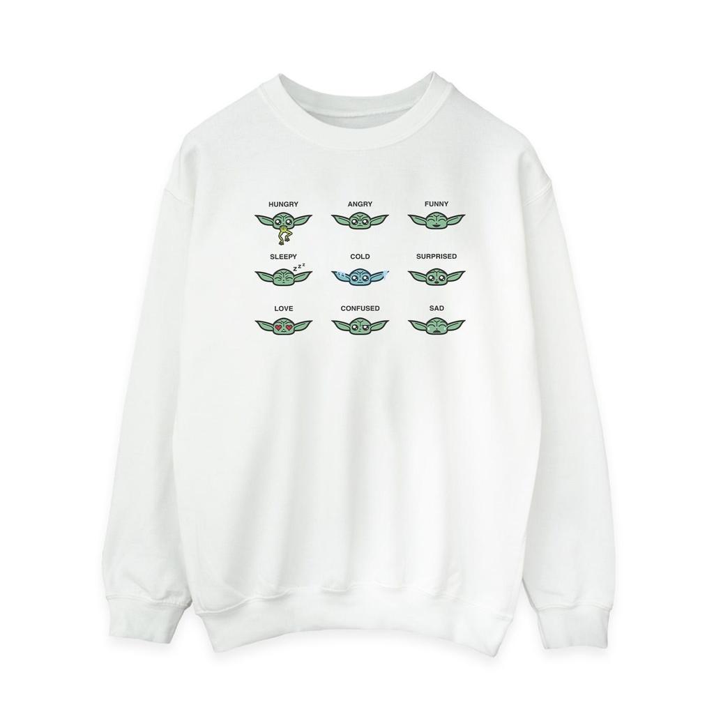 Star Wars Womens/Ladies Mandalorian Grogu Mood Sweatshirt