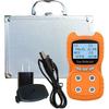 Portable Gas Detector, Gas Clip 4 Gas Monitor Meter Tester Analyzer, Rechargeable LCD Display Sound Light Shock Air Quality Tester, 2 Year