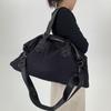 Ladies Mesh Splicing Tote Bag Casual Short Trip Simple Shoulder Messenger Bag