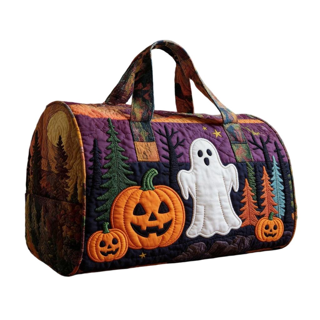 Gesteppte Baumwoll-Reise-Duffeltasche mit Fußball-Print, Stilvolle Yoga-Handtasche
