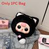 Baby Cat Three Themed Plush Shoulder Bag Outdoor Crossbody Bag Handbag Cute