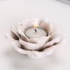 Practical 3D Rose Flower Candlestick Handicraft Simple Lotus Candle Holder Exquisite Emulation Flower Ornaments Wedding Party