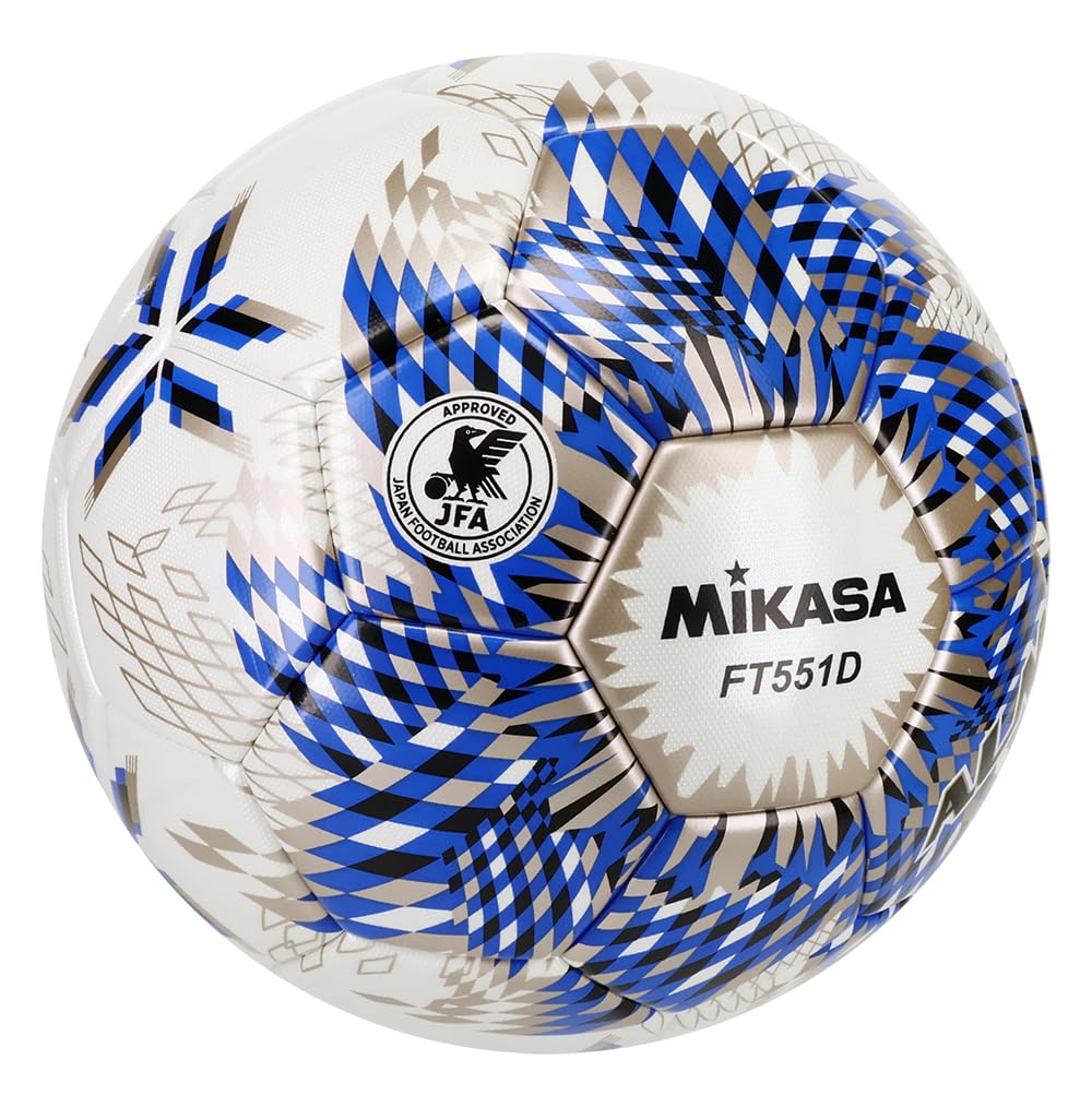 MIKASA ALMUNDO Soccer Size Internationally Football Association Certified High and Junior High Recommended Internal Pressure Ball, 5, Turf,