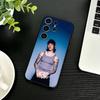 Singer E-Young Miko Phone Case For Samsung S26,S25,S24,S23,S22,S30,S21,Ultra,Plus,FE 5G Black Soft Cover