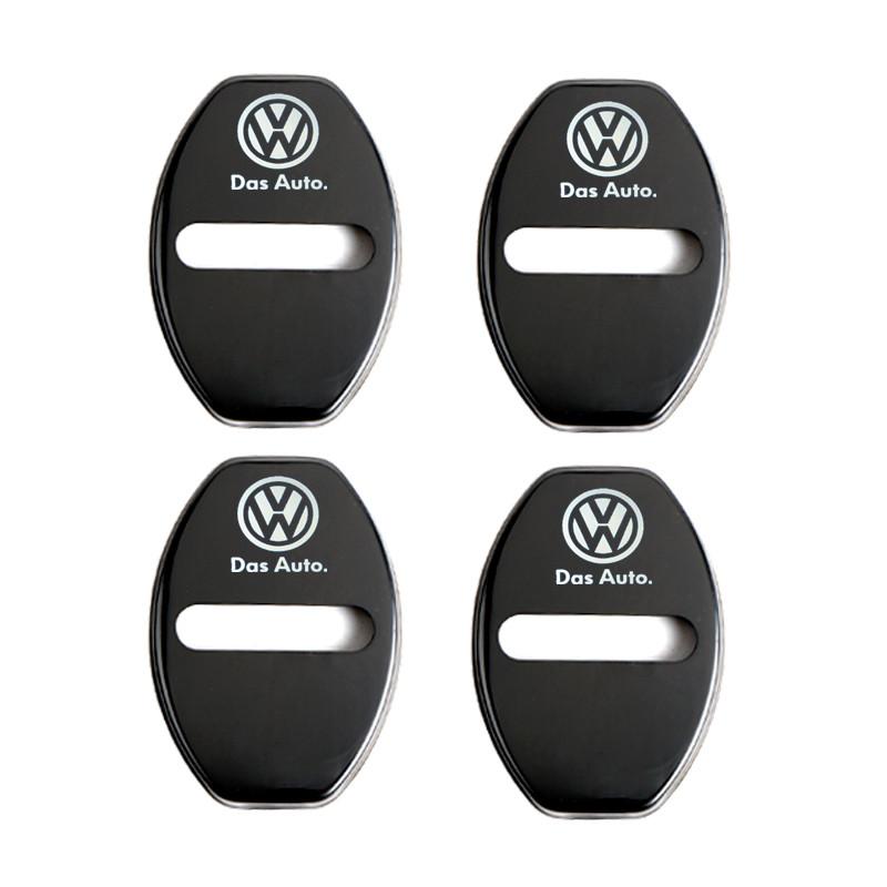 Für VOLKSWAGEN VW Auto Türschloss Schutzabdeckung Für Volkswagen GOLF 5 Tiguan Polo Golf 6 Golf 7 Jetta Zubehör Auto Styling
