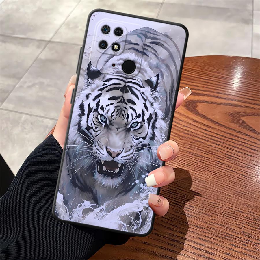 Cool Animal Tiger Lion Horse Funda Phone Cover Case for Xiaomi Redmi A4 A5 10 A1 A2 Plus K40 K80 Pro 13C 14C A3 12C 9
