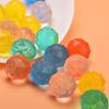 10-20PCS/Set Funny Bouncy Ball Creative Diamond Style Rubber Outdoor Chasing Game Prop Elastic Juggling Jumping Ball Rewards ZYF
