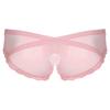Mens See Through Mesh Crotchless Briefs Low Rise Lace Trim Underpants Cross Dresser Sissy Underwear