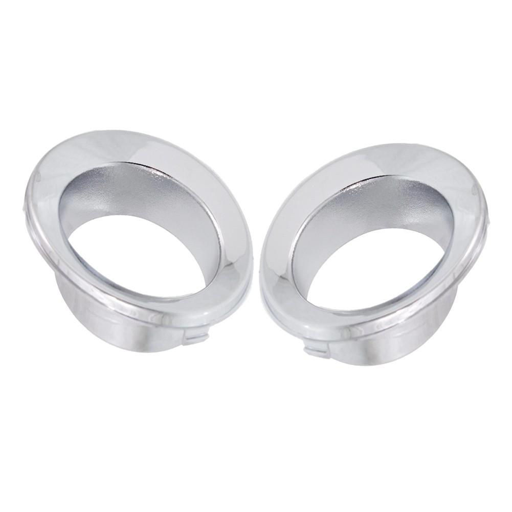 Direct Replacement Fog Light Bezel Plastic Construction