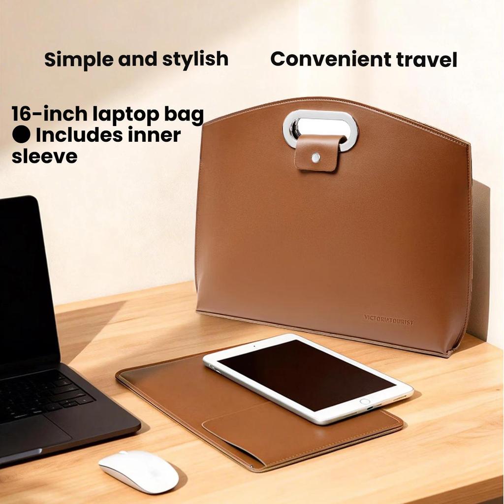 VICTORIATOURIST 15-16.1-inch Laptop Briefcase Handbag iPad Sleeve Protective Case for Apple Huawei Lenovo Xiaoxin