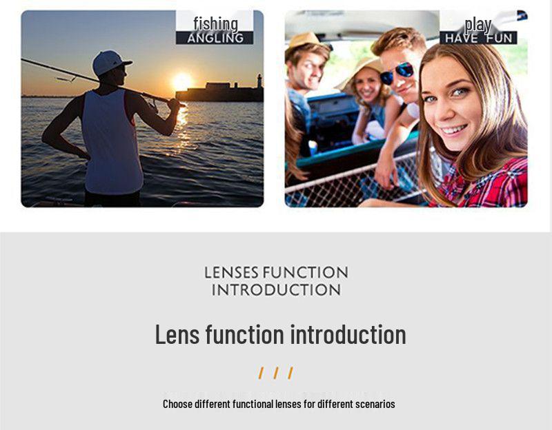 Photochromic Cycling Sunglasses for Day & Night Use - Windproof, Protective Eyewear for Biking, Running & Outdoor Activities