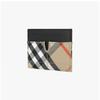 Burberry 8097484 B9368 Etui na karty w kratę vintage