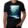 Canadian Mountain Tshirt T Shirt Unisex Luxury Unisex T Shirt Summer Tshirt