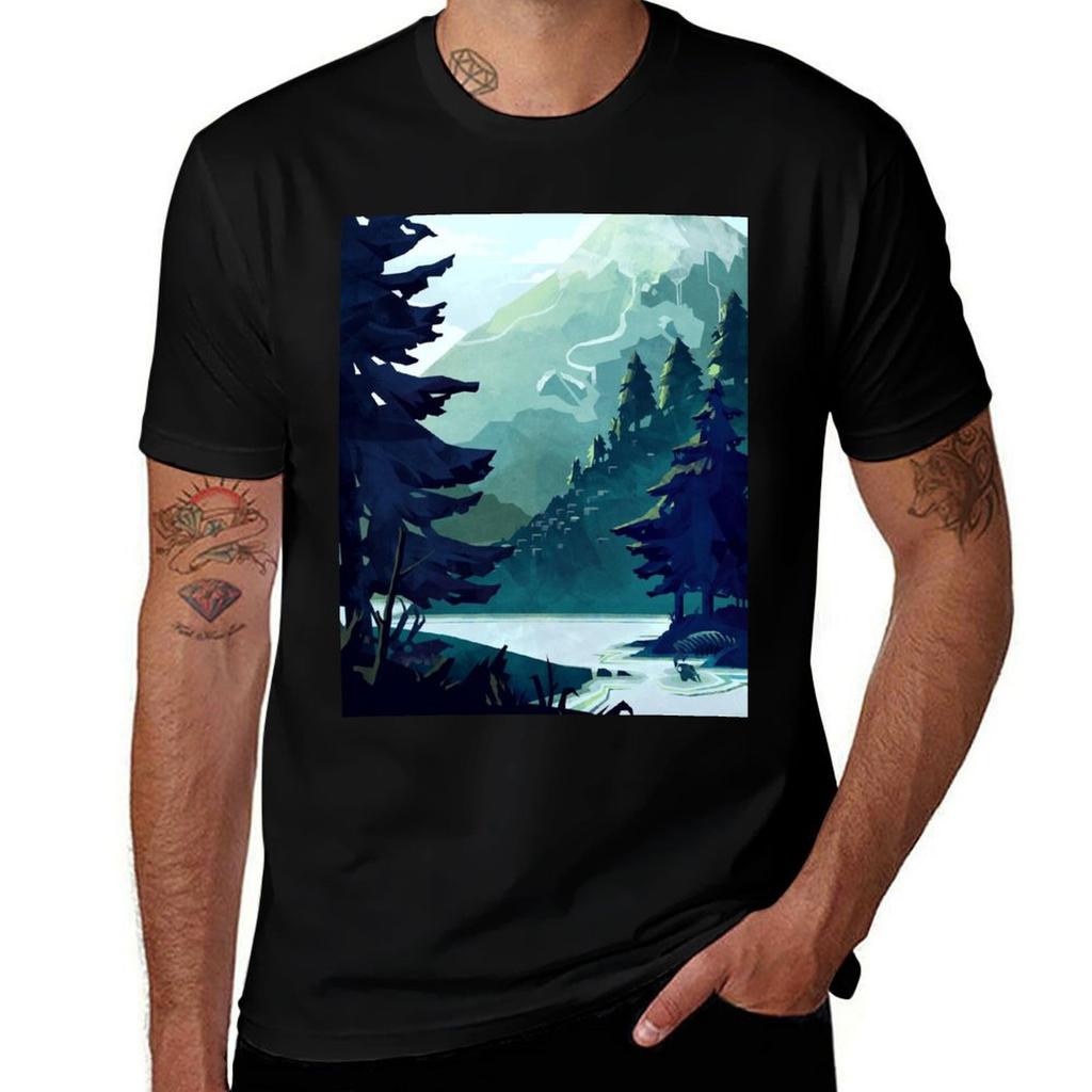 Canadian Mountain Tshirt T Shirt Unisex Luxury Unisex T Shirt Summer Tshirt