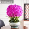 Luxury Phalaenopsis Artificial Flower Arrangement for Living Room Dining Table Decor