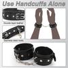 Handcuff Toys Adult Sex Couple  Set PU Leather Erotic Harness Backhandcuff Ankle Cuffs SM Slave Bondage Fetish Kit Set Toys