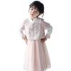 Hanfu ragazza abito estivo in stoffa stile cinese Abito antico Tang costume super fata abito bambina sirena gonna principessa indumento intimo