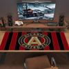 Atlanta United FC Druck Kissen Rutschfest Laptop Tablet Großes Mauspadd XXL Matte Mini-PC Spielmatte Mit Verriegeltem Rand