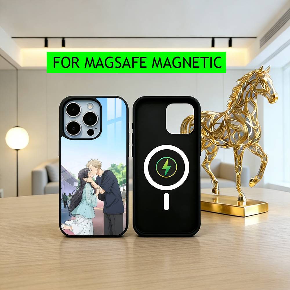 Kaoruko W-Waguri Rintaro T-Tsumugi-ES Phone Case For iPhone17,16,15,14,13,12,11 Plus,Pro Magnetic with Magsafe Wireless Charging