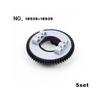MOC Technical Gear Axle Bricks Parts Worm Rack Conector Train Car Crane Model Technical CROSS Axle Building Blocks Bricks Toys