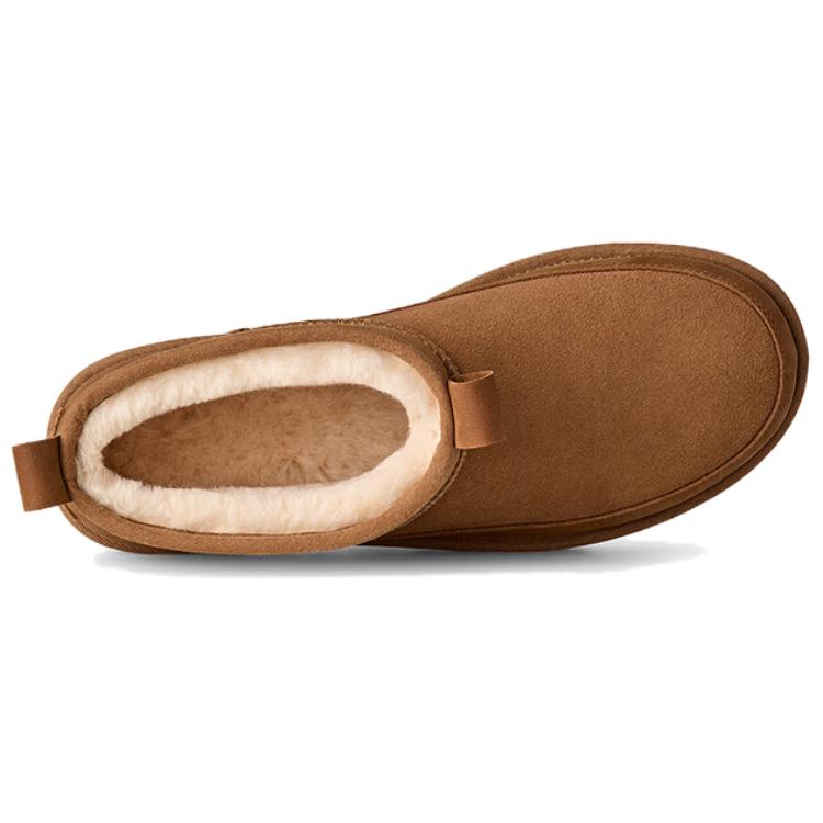 UGG Classic Ultra Mini Men Boots Chestnut 1174581-CHE