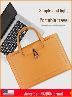 Nylon Fashion Laptop Tote Bag for 14" Apple, Huawei, Xiaomi - Back-to-School Campus Style