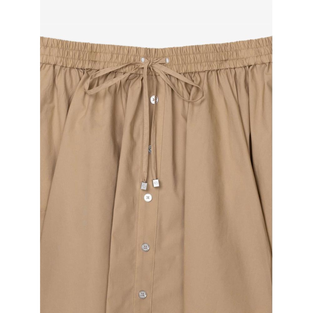 Michael Kors Smock Mini Skirt Jt670mwklz250 Khaki