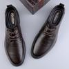 Novinka Pánská volnočasová obuv Elegantní Kancelářská Obuv pro Dospělé Pánská Italská Abiye Ležérní Pravá Kůže Oxfordky