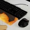 Silicone Keyboard Wrist Rest Pad Mold Wrist Support Resin Mold Rectangle Epoxy Casting Mold for DIY Crafts Home Decors