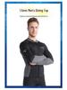 Herren 1,5 mm Neoprenanzug Split Langarm-Top zum Surfen, Schwimmen, Yoga und Tauchen