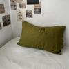 Pure Cotton Pillow Set: Includes Single 48x74cm Pillowcase, Pair of Pillow Inserts, Liner, and Cover.